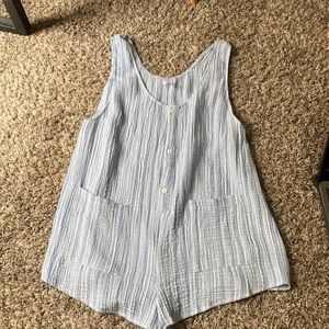 blue/ striped xhilaration target swimsuit coverup